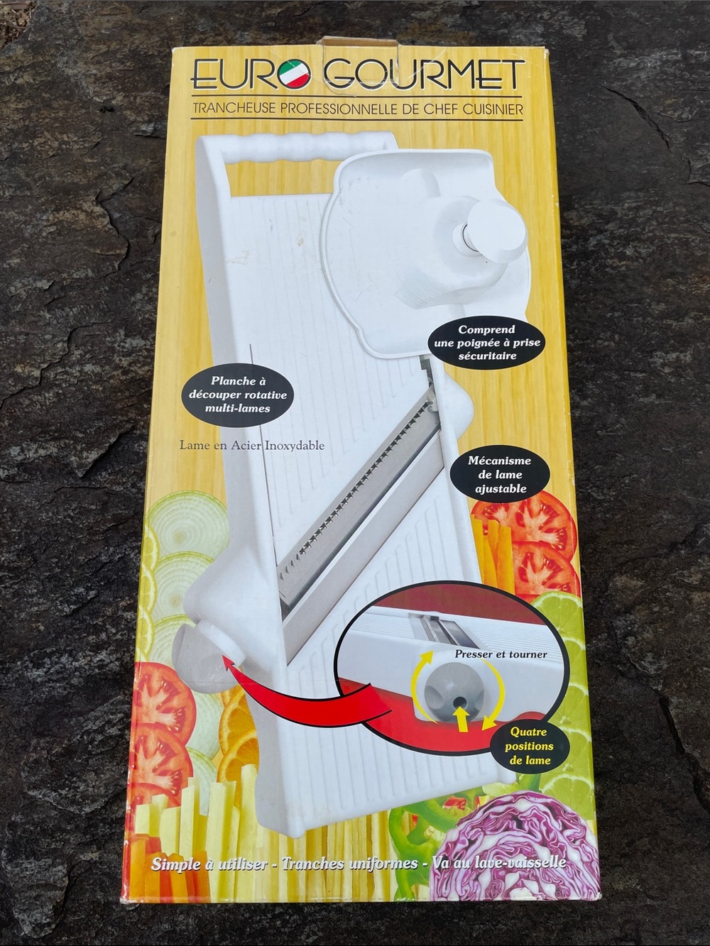 Euro Gourmet Chef Mandoline Slicer